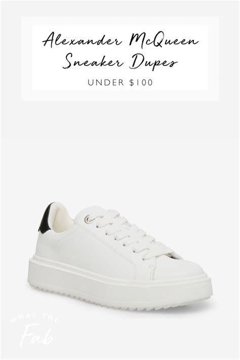 Alexander McQueen Sneaker Dupes Under $100 .